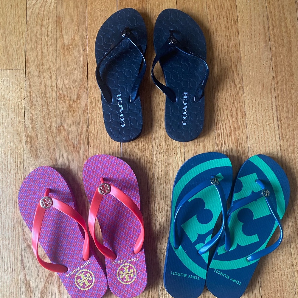 Flip flops - Tory Burch & coach